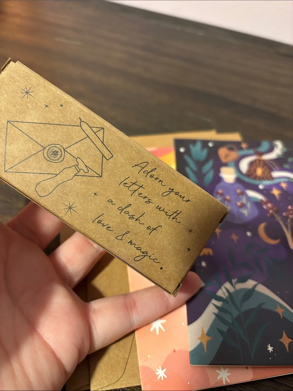 Wax Seal Stamp Set with Gold Eye Emblem - Goddess Provisions